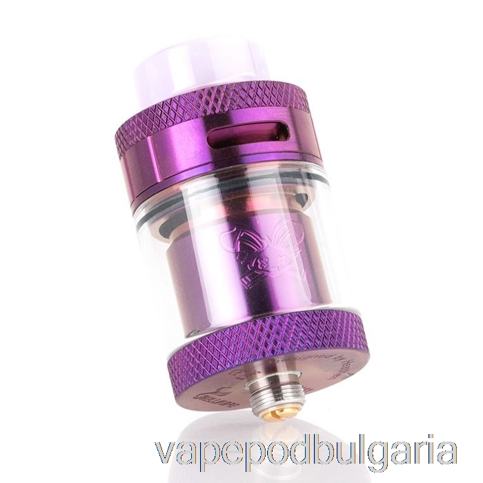 Vape 10000 Дръпки Hellvape X Heathen Dead Rabbit 25mm Rta Purple